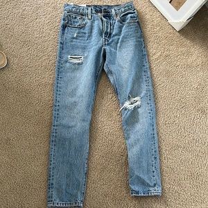 Levi’s distressed jeans